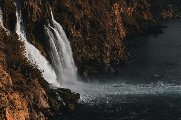 Düden Waterfalls — Cliff to Sea Cascade