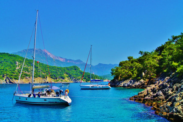Экскурсия на лодке по Эгейским островам Мармарис-Хисароню, обед, безалкогольные напитки и трансфер